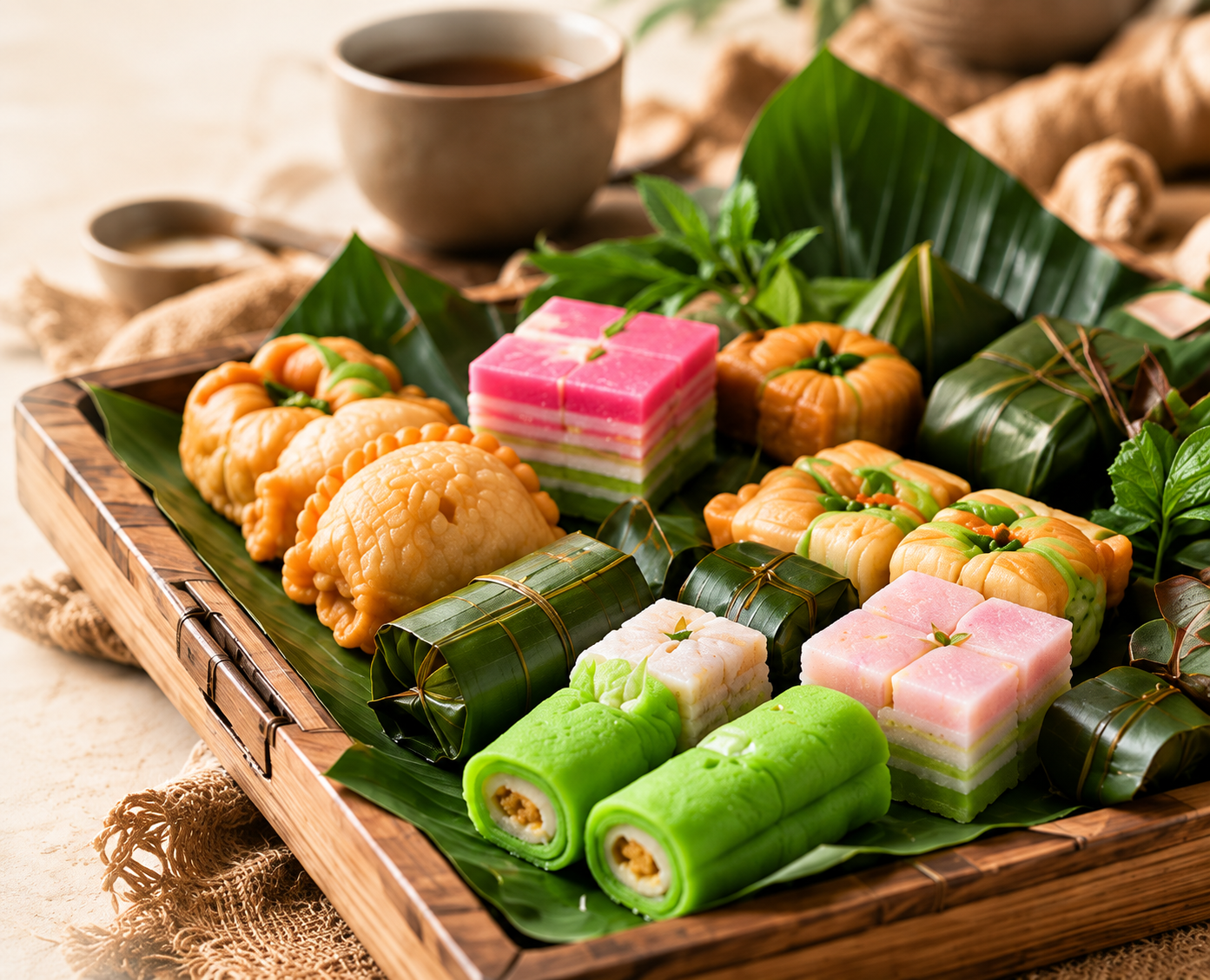 Kue basah tradisional Dapoer Manis